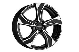 R16x7J 5X108 ET50 CB-63.4 Black/polished