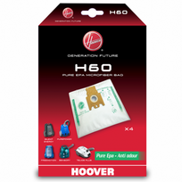 Dulkių maišelis Hoover H60, 4 vnt.