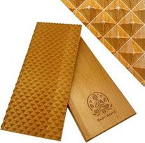 "Bodhi Board® Sadhu Board" nagų lenta kojoms Pėdų meditacijos jogos meditacijos mediena Akupresūros akupunktūros atsipalaidavimo psichikos sveikatos masažo nagų lenta (Advanced - B Goods / Second Choice)