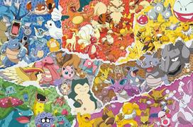 Ravensburger Dėlionė 16845 Pokémon Allstars 5000 dalių dėlionė suaugusiems ir vaikams nuo 14 metų