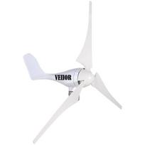 Horizontalios ašies vėjo generatorius VEIIOR, 400 W, 12 V, su krovimo valdikliu