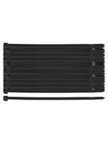 EXTREME plastikiniai užveržimo - tvirtinimo dirželiai 4,8 × 150 mm, juodi, 100 vnt.
