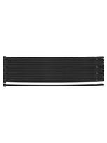 EXTREME plastikiniai užveržimo - tvirtinimo dirželiai 4,8 × 370 mm, juodi, 50 vnt.