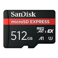 SanDisk Express, MicroSDXC, 512GB SDSQXFN-512G-GN4NN