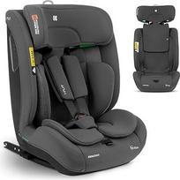 "KikkaBoo i-Size i-FLIT" vaikiška kėdutė 9-36 kg ISOFIX, vaikiška automobilinė kėdutė 76-150 cm, 1/2/3 grupė, nuo 15 mėnesių iki 12 metų, SPS šoninė apsauga, viršutinis tvirtinimo diržas, reguliuojamas galvos atlošas, tamsiai pilka