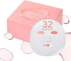 "Lululun Pure Every's Face Mask" - maitinamoji drėkinamoji kaukė moterims su kakavos ekstraktu - skirta visų tipų odai - japoniška kasdienio naudojimo odos priežiūros priemonė (32 lapeliai)