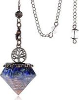 XIANNVXI Radiesthesia Lapis Lazuli Šešiakampė Crystal Fortune Telling švytuoklė Reiki Dowsing Meditacija Balansavimas