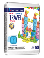 MAGNA-TILES  Didelis kelioninis magnetinis konstruktorius „Micromags“, 55 det.