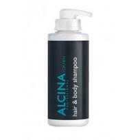 Alcina For Men Hair & Body Shampoo Vyriškas plaukų ir kūno šampūnas, 500ml