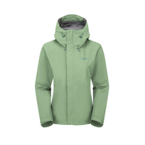 Moteriška lietaus striukė Rab Downpour Eco Jacket (Dydžiai: M,Spalva: Salotinė)