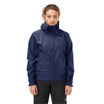 Moteriška lietaus striukė Rab Downpour Eco Jacket (Dydžiai: M,Spalva: Deep ink)