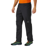 Vyriškos lietaus kelnės Rab Downpour Eco Pants su viso ilgio užtrauktuku (Dydžiai: XL)