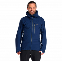 Vyriška lietaus striukė Rab Firewall Jacket (Dydžiai: XL,Spalva: Mėlyna)