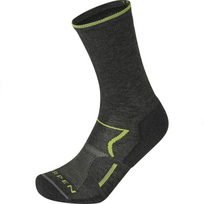 Lorpen T2 vyriškos laisvalaikio kojinės "Light Hiker Eco" (Dydžiai: XL (47-50),Spalva: Žalia su pilka (emerald-ivy))