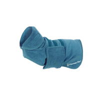 Šunų chalatas "Mountain Paws Dog Robe" (Dydžiai: L,Spalva: Mėlyna)