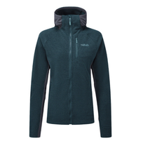 Moteriškas megztinis Rab Capacitor Hoody Wmns (Dydžiai: XS,Spalva: Tamsiai mėlyna)