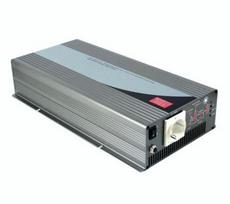 Įtampos keitiklis 12V/230V 1500W su sinusine išėjimo įtampa, UPS funkcija, MEAN WELL