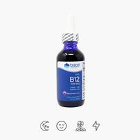 Trace Minerals Vitaminas B12 su mineralais, 59 ml
