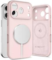 Rožinis dėklas Apple iPhone 17 Pro Max telefonui "Tech-Protect Silicone Magsafe"