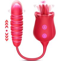 3in1 Vibratoriai Moterims: Zungelių ir Pulsacijų Stimuliatorius Malonumui