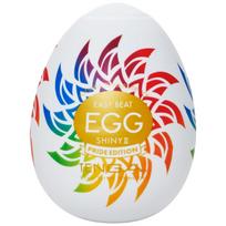 Diskretiškas ir elastingas vienkartinis intymus masažuoklis Egg Pride Hard