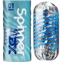 SPINNER DX 01 Drops – Masturbatorius su intensyviomis sukimosi pojūčio tekstūromis vyrams