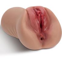 Taschenmuschi 2in1 Masturbator su realistiškom jausminga 3D vagina ir analiniu kanalu