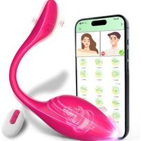 Vibratorius moterims su 10 vibracijos režimų ir APP valdymu nežinomoms malonumo akimirkoms