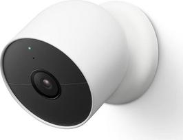 "Google Nest Cam" - išmanioji vidaus ir lauko stebėjimo kamera, balta, 1 pakuotė