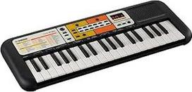 "Yamaha PSS-F30" mini klaviatūra juoda, lengva klaviatūra vaikams su mini klaviatūra ir nuostabiais instrumentų garsais, su mini ausinių lizdu
