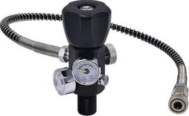 DRYHTEN DIN vožtuvo užpildymo stoties adapteris 4500 psi / 300 bar su 50 cm žarna dvigubu manometru, skirtas akvalangų bako įkrovimui Paintball PCP Airsoft nardymo HPA balionas