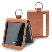 Mercury Basic Diary case for Samsung Galaxy Z Flip7 in light brown