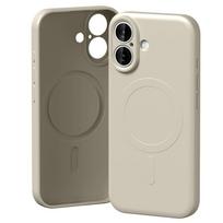 Mercury Semi-Silicone MagSafe case for iPhone 17 in stone