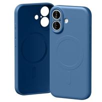 Mercury Semi-Silicone MagSafe Case for iPhone 17, Blue