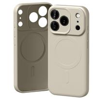 Mercury Semi-Silicone MagSafe Case for iPhone 17 Pro, Stone