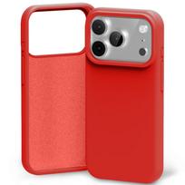 Mercury Silicone case for iPhone 17 Pro, red