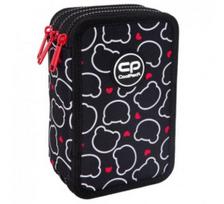 Forminis trijų skyrių penalas su priedais CoolPack Jumper 3 BEAR