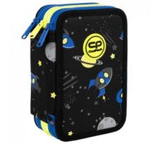 Forminis trijų skyrių penalas su priedais CoolPack Jumper 3 ATLANTIS