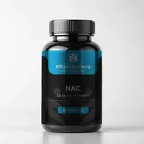 NAC Maisto papildas N-acetilcisteinas 90 kapsulių