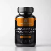 Glucosamine + MSM + Chondroitin Maisto papildas gliukozaminas + MSM + chondroitinas 90 kapsulių
