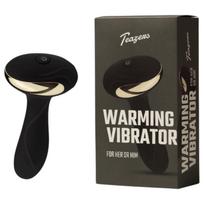 Teazers - šildomas analinis vibratorius ir prostatos stimuliatorius (juodas)