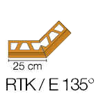 Išorinis kampas BARA-RTK/E 135° profiliuočiui BARA-RTK