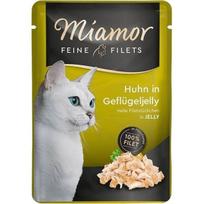 MIAMOR Feine Filets vištienos filė su paukštienos žele - šlapias kačių ėdalas - 100 g