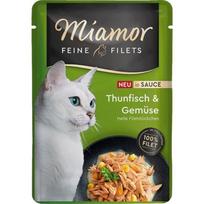 MIAMOR smulkūs tuno filė su daržovėmis padaže - šlapias kačių ėdalas - 100 g
