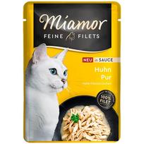 MIAMOR Feine Filets vištienos filė padaže - šlapias kačių ėdalas - 100 g