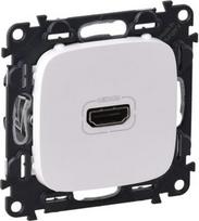 Screw-type socket HDMI 1.3 Valena Allure - white 754715 | 3414970475824
