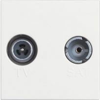 TV socket star demixed coaxial socket for single-user aerial systems BT-RW4217M2D | 8005543632413