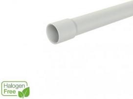 Pipe for indoor use, light grey, smooth D16mm, 750N, 3m, halogen free EPG16D750N3M | 4752255021267