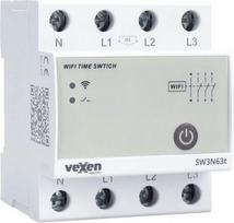 SW3N63t Modular  smart switch with WiFi, TUYA  3NO 63A AC230V SW3N63T | 4752255028525
