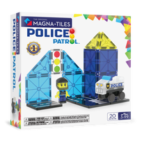 MAGNA-TILES Magnetinis konstruktorius „Policijos patrulis“, 20 det.